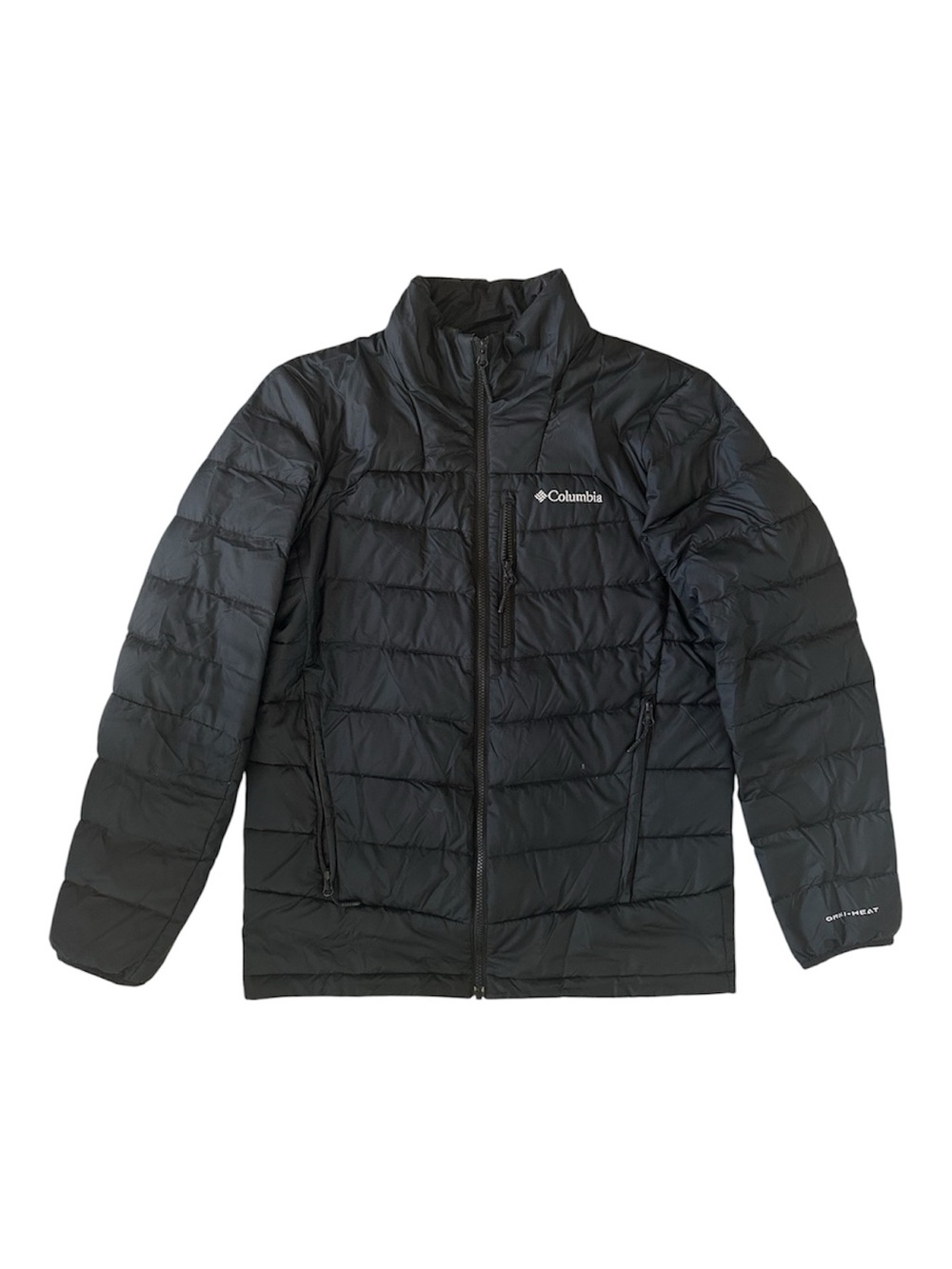 Columbia Omni-Heat Black Puffer Jacket – Men’s Medium